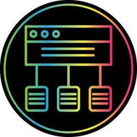 Data flow Vector Icon Design