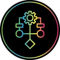 Algorithm Vector Icon Design