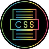 Css file Vector Icon Design