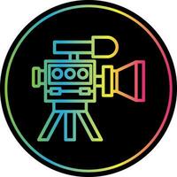 diseño de icono de vector de cámara de video