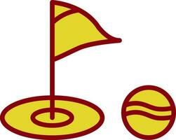 Golf Vector Icon Design