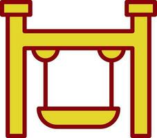 Swing Vector Icon Design