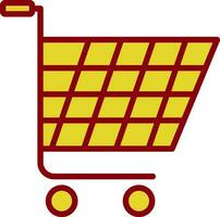 Trolley Vector Icon Design