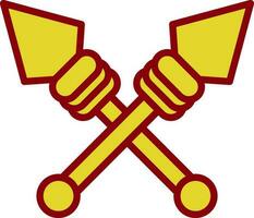 Spear Vector Icon Design