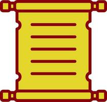 Parchment Vector Icon Design