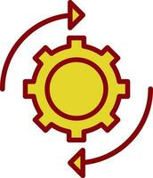 Workflow Vector Icon Design
