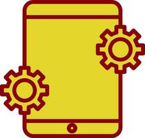 Mobile app Vector Icon Design