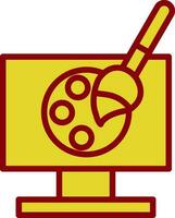 Digital art Vector Icon Design