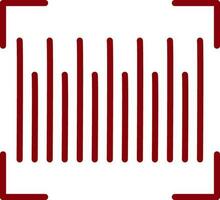 Barcode Vector Icon Design