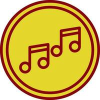 Music note Vector Icon Design