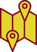 Map Vector Icon Design
