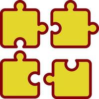 Puzzle Vector Icon Design