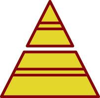 Pyramid Vector Icon Design