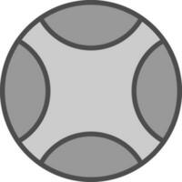 diseño de icono de vector de bola