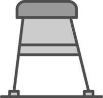 Stool Vector Icon Design