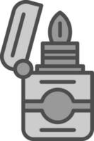 Lighter Vector Icon Design