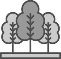 diseño de icono de vector de bosque