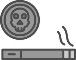 muerte vector icono diseño