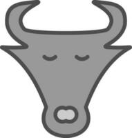 Minotaur Vector Icon Design