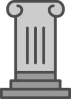 Column Vector Icon Design
