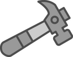 Hammer Vector Icon Design