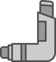 Inhaler Vector Icon Design
