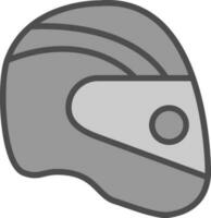 diseño de icono de vector de casco