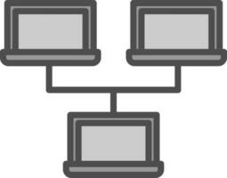 Local network Vector Icon Design
