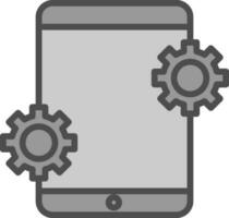 Mobile app Vector Icon Design