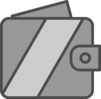 Wallet Vector Icon Design