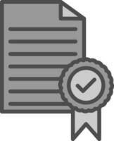 certificado artista vector icono diseño