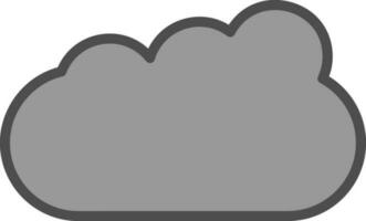 Cloud Vector Icon Design