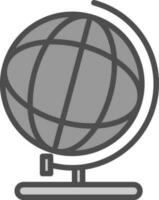 Globe Vector Icon Design