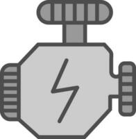 diseño de icono de vector de motor