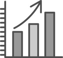 Graph Vector Icon Design