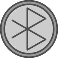 Bluetooth Vector Icon Design