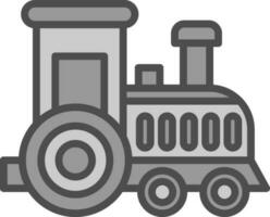 Toy train Vector Icon Design