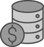 Database Vector Icon Design