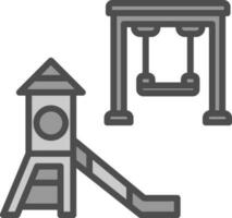 Playground Vector Icon Design