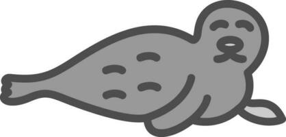 Seal Vector Icon Design