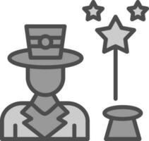 Magician Vector Icon Design