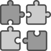 Puzzle Vector Icon Design