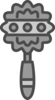 Rattle Vector Icon Design