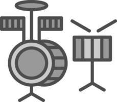 tambores vector icono diseño