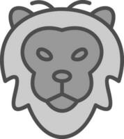 Lion Vector Icon Design