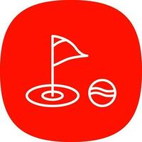 Golf Vector Icon Design