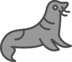 Seal Vector Icon Design