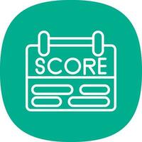 Scoring Vector Icon Design