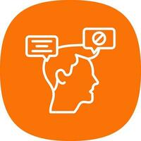 Dialog Vector Icon Design