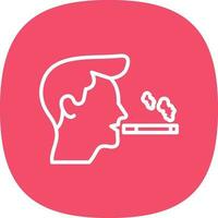 Smoked Vector Icon Design